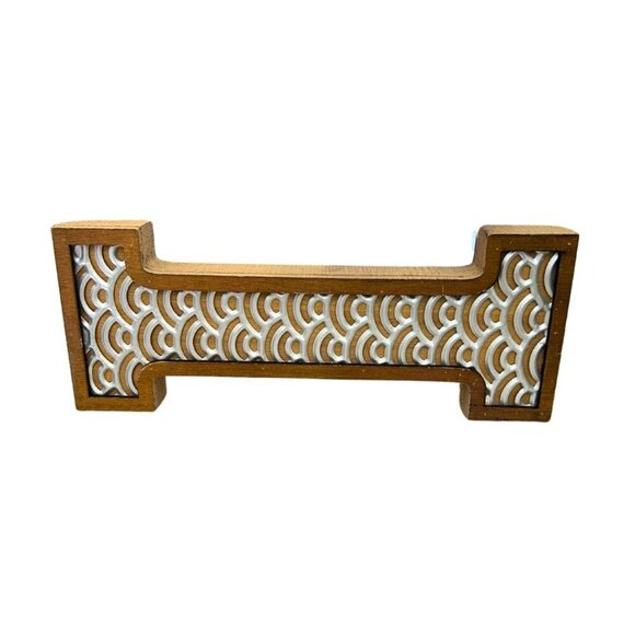 🟢DONATING 12/15!🟢 Hallmark Decorative Block Letter "I" Wooden - Picture 5 of 12